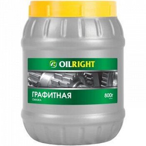 Смазка пласт. OILRIGHT Графитная 800гр банка