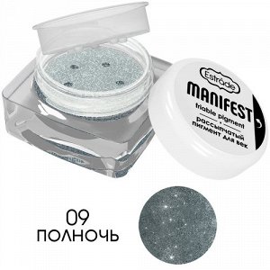 Estrade Рассыпчатый пигмент "Manifest" friable pigment для век №09 полночь