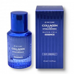 3W Collagen&Hyaluronic Water Full Essence Эссенция для лица 45 мл, 1*60 шт, Арт-17949