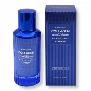 3W Collagen&Hyaluronic Water Full Lotion Лосьон для лица 100 мл, 1*30шт, Арт-17932