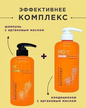 "MD:1" Hair Therapy Miracle Recovery Conditioner  Восстанавливающий питательный кондиционер для волос 500мл 1/30