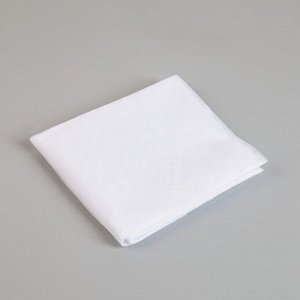 Сетка антимоскитная на окна для защиты от насекомых, 150x130 см, крепление на липучку, белая