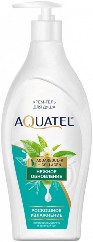 Крем-гель для душа AQUATEL глубокое увлажнение, 500гр