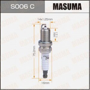 Свеча зажигания MASUMA NICKEL BKR6E-11 (2756)