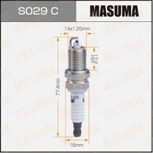 Свеча зажигания MASUMA NICKEL ZFR6F-11