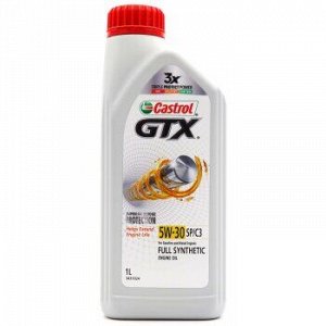 Масло моторное CASTROL GTX 5W30 SP/C3 синтетика 1л (1/12)