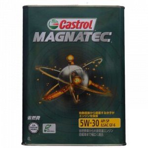 Масло моторное CASTROL Magnatec 5W30 SP/GF-6 синтетика 4л (1/6)