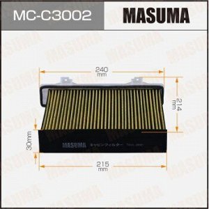 Салонный фильтр AC3504 MASUMA PAJERO, MONTERO/ V87W, V88W, V93W, V98W (1/20)