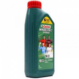 Масло моторное CASTROL HYBRID 0W20 SP/GF-6 синтетика 1л (1/12)