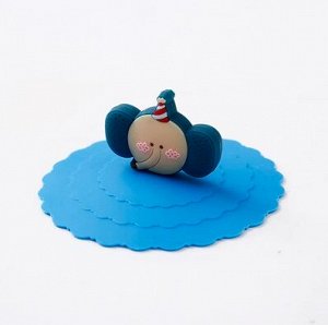 Крышка силиконовая непроливайка для кружки,1 шт.
