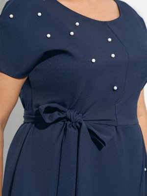 Платье 0083-6 чернильный