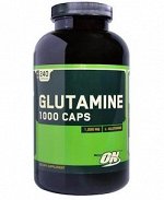 Optimum Nutrition, Глютамин, 1000 мг, 240 капсул