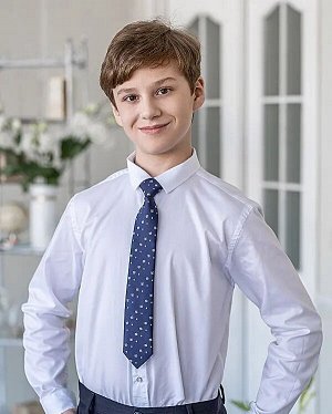 Стильный галстук с дизайном "футбольный мяч" Бекхэм 30 см