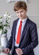Галстук атласный Павел 30 см
