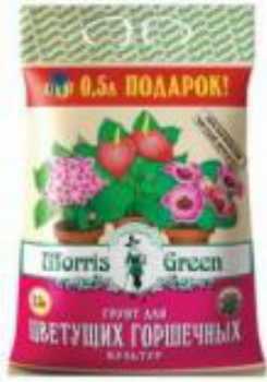 Грунт Цветущие горшечные 6,5л MORRIS GREEN