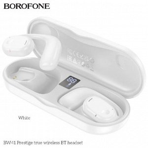 Беспроводные наушники BOROFONE Comfort BW41 Prestige, Bluetooth, 300 мАч