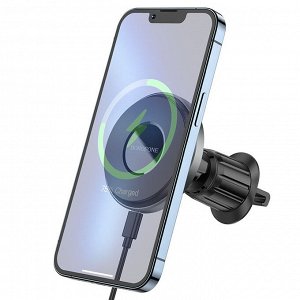 Беспроводное зарядное устройство держатель для телефона BOROFONE BH202 под MagSafe 5W-7,5-10-15W