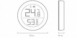 Датчик температуры и влажности (гигрометр) Xiaomi ClearGrass (CGDK2)