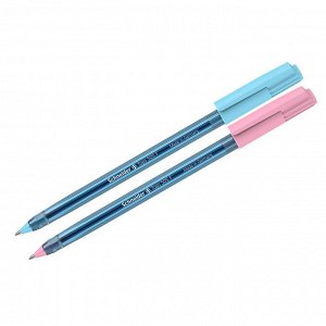 Ручка шариковая Schneider ""Tops 505 F Bubble Gum"" синяя, 0,8мм, прозрачный корпус