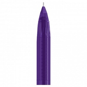Ручка шариковая Berlingo ""Triangle 100T"" фиолеовая, 0,7мм, трехгран.