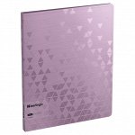 Папка с пружинным скоросшивателем Berlingo &quot;&quot;Metallic&quot;&quot;, 17мм, 1000мкм, сиреневый металлик, с внутр. к