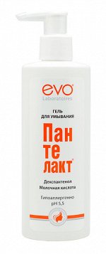 Эво Пантелакт Гель Для Умывания С Молочной Кислотой Для Всех Типов Кожи Фл. 200мл