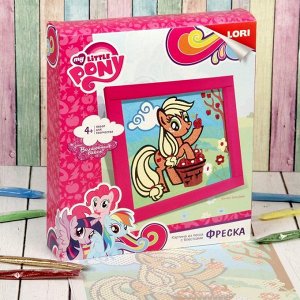 Фреска Hasbro My Little Pony с глиттером "Эппл Джек" Кпп-007