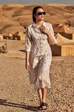 ПЛАТЬЕ - MILOS 3/4 sleeve shirt dress