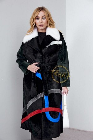 Итальянская облегчённая дублёнка - пальто