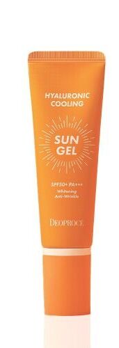 Легкий освежающий солнцезащитный гель с гиалуроновой кислотой  HYALURONIC COOLING SUN GEL SPF 50+ PA+++  
