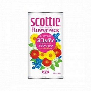 Туалетная бумага Crecia "Scottie FlowerPACK", двухслойная 12 рул. (25м)