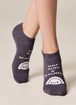 Укороченные теплые махровые носки