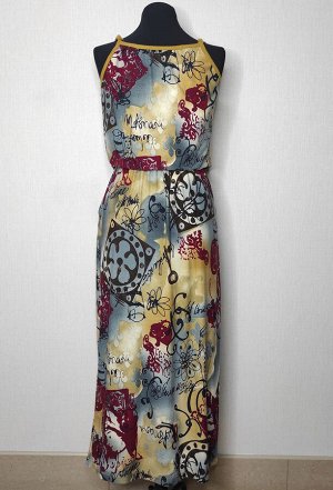 Платье Melissena 612 песочно-бордовый