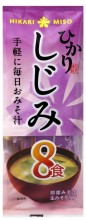 HIKARI MISO Мисо-суп со вкусом ракушек Сидзими, 8 порций, 132 гр