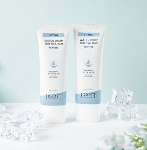 Крем с пептидами JIGOTT Lifting Peptide Water Drop Tone Up Cream
