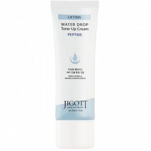 Крем с пептидами JIGOTT Lifting Peptide Water Drop Tone Up Cream