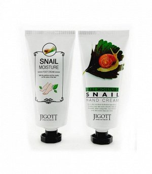 Бьюти-набор для ухода за руками и ногами JIGOTT Real Moisture Hand&Foot Cream Set