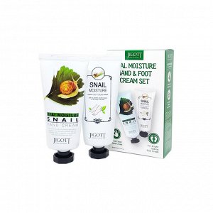 Бьюти-набор для ухода за руками и ногами JIGOTT Real Moisture Hand&Foot Cream Set