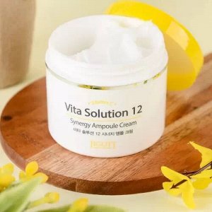JIGOTT Vita Solution 12 Synergy Ampoule Cream Тонизирующий ампульный крем с витамином C