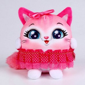 Мягкая игрушка «Кошечка в юбке», 15 см