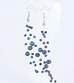Серьги с жемчугом. 252043Ж