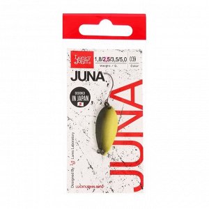Блесна колеблющаяся Lucky John JUNA, 3 см, 2.5 г, цвет 039