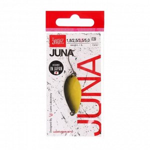 Блесна колеблющаяся Lucky John JUNA, 3.3 см, 3.5 г, цвет 039