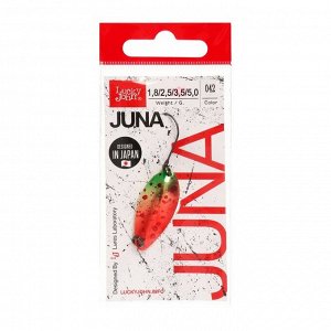 Блесна колеблющаяся Lucky John JUNA, 3.3 см, 3.5 г, цвет 042