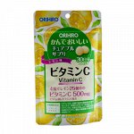Orihiro Витамин C со вкусом лимона на 30 дней
