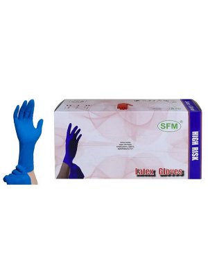 Перчатки латексные особопрочные, размер в ассортименте, SFM Hospital Products GmbH