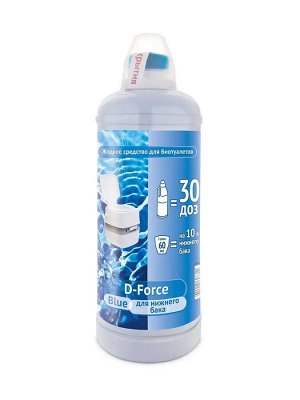 Д-Форс Средство для биотуалетов D-Force Blue 1,8л* 1шт.