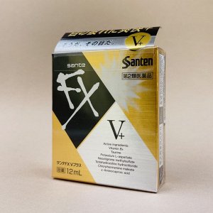 Sante капли для глаз японские с ментолом и витамином В6 FX V+ , 12 мл