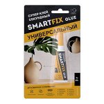 Клей моментальный СУПЕР 3 гр &quot;SmartFix GLUE&quot; на блистере GHS301B A.D.M