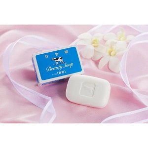 010658 "COW" "Beauty Soap" Молочное увлажняющее мыло с прохладным ароматом жасмина (6штх85гр) 1/24